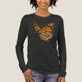 Monarchvlinder Tri-Blend Shirt (Voorkant)