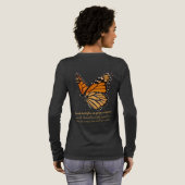 Monarchvlinder Tri-Blend Shirt (Achterkant)