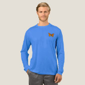 Monarchvlinder Tri-Blend Shirt (Voorkant)