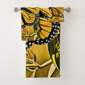 Monarchvlinder Tuinkunst Bad Handdoek (Insitu)