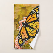 Monarchvlinder Tuinkunst Bad Handdoek (Handdoek)