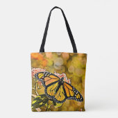 Monarchvlinder Tuinkunst Tote Bag (Achterkant)