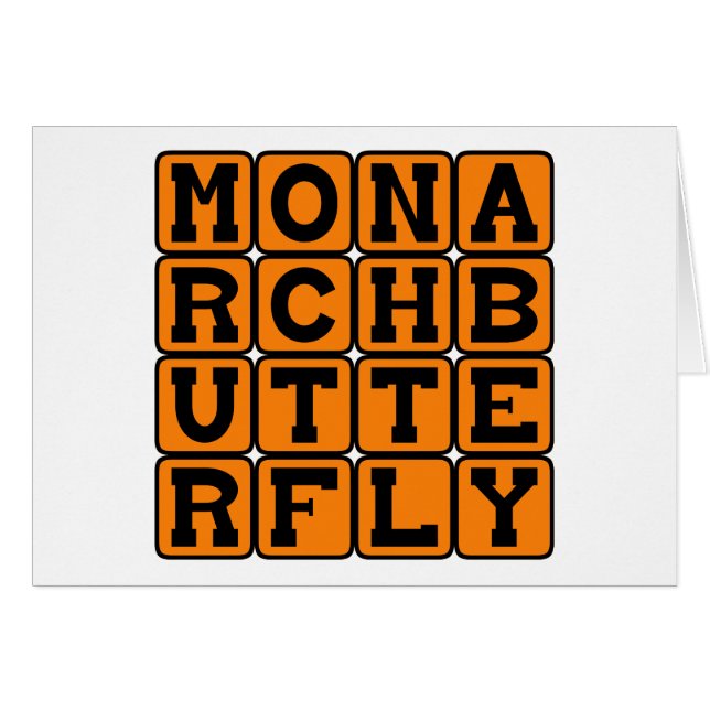Monarchvlinder, Zesdaagse Monarchvlinder (Voorkant Horizontaal)