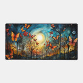 Monarchvlinders in de bomen bureaumat (Voorkant)