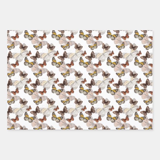 Monarchvlinders inpakpapier (Voorkant 2)