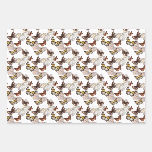 Monarchvlinders inpakpapier (Voorkant)