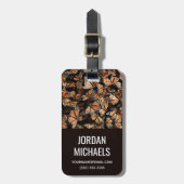 Monarchvlinders | Jouw namen toevoegen Bagagelabel (Voorkant verticaal)