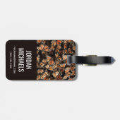 Monarchvlinders | Jouw namen toevoegen Bagagelabel (Achterkant horizontaal)