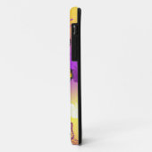 Monarchvlinders op paarse achtergrond Case-Mate iPhone case (Achterkant/links)