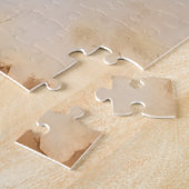 Monarchvlinders Perfecte Hartsymmetrie Legpuzzel (Zijkant)
