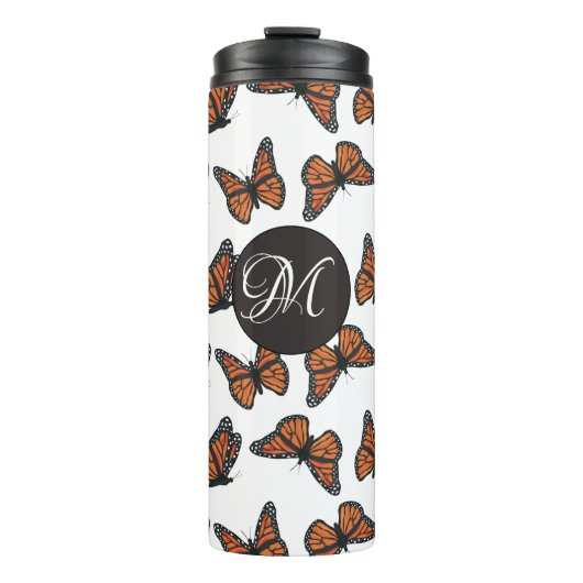 Monarchvlinders Thermische Tumbler Thermosbeker (Voorkant)