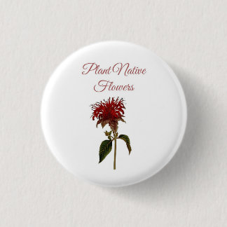 Monarda Plant Inheemse Bloemen Knop Ronde Button 3,2 Cm