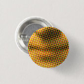 Mona's CMYK-glimlach Ronde Button 3,2 Cm (Voorkant /achterkant)