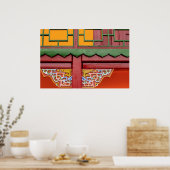 Monastary Building Detail Poster (Keuken)