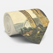 Monasterboice Church Tower Co Louth Ireland 1833 Stropdas (Opgerold)