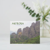 MONASTERIA VAN METEORA, GRIEKENLAND BRIEFKAART (Staand voorkant)