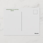 MONASTERIA VAN METEORA, GRIEKENLAND BRIEFKAART (Achterkant)