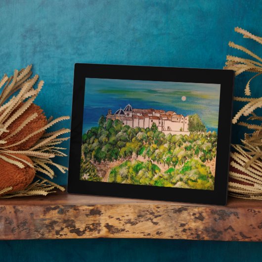 Monasterio de San Miguel Painting by Alfred Fox Fotoplaat (Zijkant)