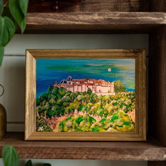 Monasterio de San Miguel schilderij van Alfred Fox Canvas Afdruk