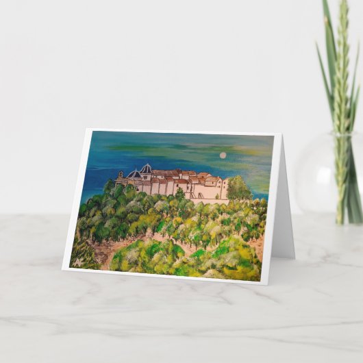 Monasterio de San Miguel schilderij van Alfred Fox Kaart (Voorkant)