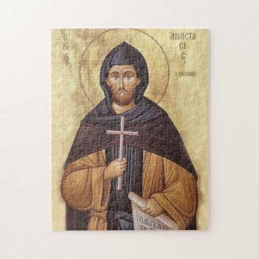 Monastic Martyr Anastasius the Persian Icon Legpuzzel (Verticaal)