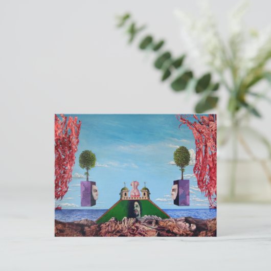 MONASTIC RETREAT VAN BOGOMIL BRIEFKAART (Staand voorkant)