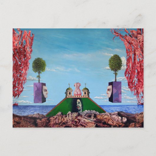 MONASTIC RETREAT VAN BOGOMIL BRIEFKAART (Voorkant)