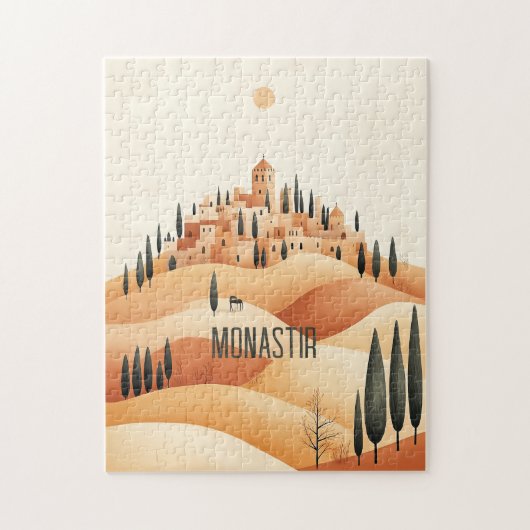 Monastir Tunesië Reizen Legpuzzel (Verticaal)