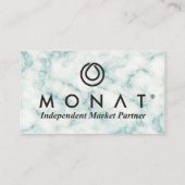 MONAT Green Marble Visitekaartje (Achterkant)