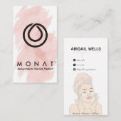 MONAT SPa-kenmerk Visitekaartje (Voorkant / Achterkant)