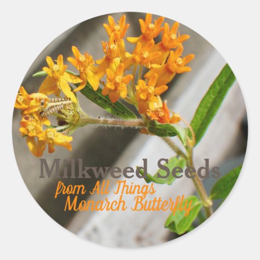 Monboogcateraar Ronde Sticker (Voorkant)