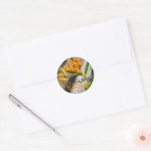 Monboogcateraar Ronde Sticker (Envelop)
