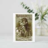 Monboogfietsen Briefkaart (Staand voorkant)