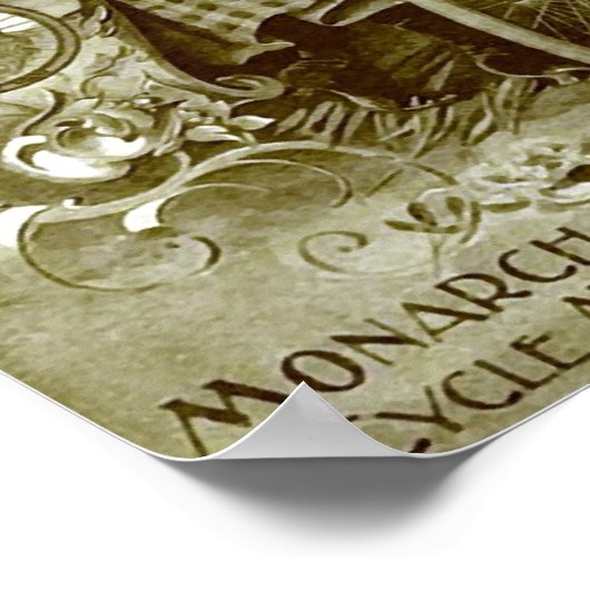 Monboogfietsen Poster (Hoek)