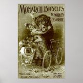 Monboogfietsen Poster (Voorkant)