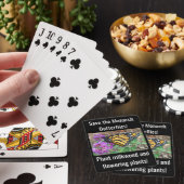 Monboogkaarten voor het afspelen van vlinders pokerkaarten (Insitu)
