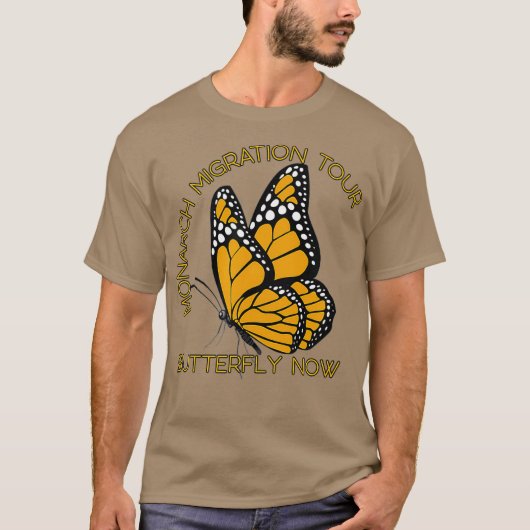 Monboogmigratie van Gezegde met cute Monarch Butte T-shirt (Voorkant)