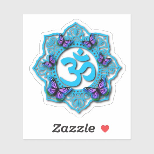 Monboogoboter | symbool ohm zen | sticker (Vel)