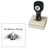 Monboogschets Rubberstempel (Gestempeld)