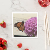 Monboogvlieg- en uienbloemluiers servet (Insitu)