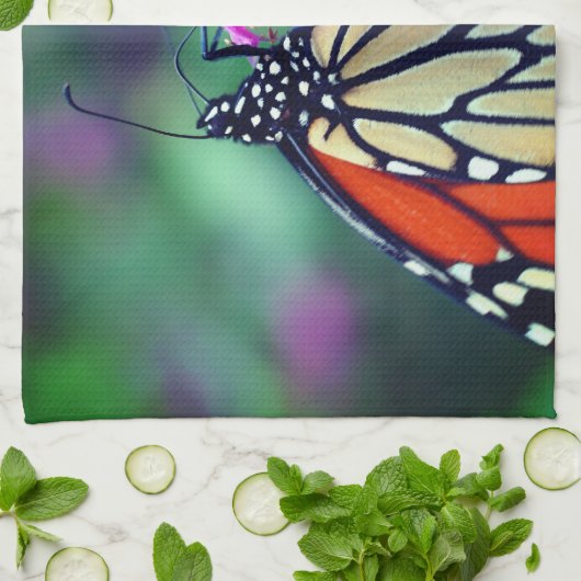 Monboogvlinder aan de slag theedoek (Gevouwen)