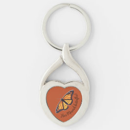 Monboogvlinder aanpassen sleutelhanger