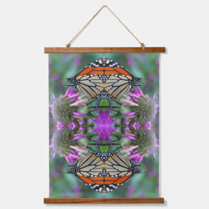 Monboogvlinder Abstracte Natuur Hangend Wandkleed