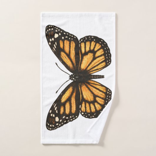 Monboogvlinder Bad Handdoek (Handdoek)