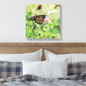 Monboogvlinder Canvas Afdruk (Insitu (Slaapkamer))