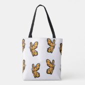 Monboogvlinder-canvas tas (Achterkant)