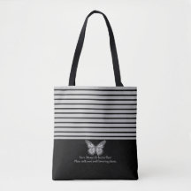 Monboogvlinder-canvas tas