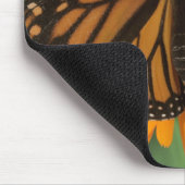 Monboogvlinder (Danaus plexippus) op pot Muismat (Hoek)
