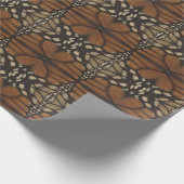 Monboogvlinder die dicht gaat Herhaal Patroon Cadeaupapier (Hoek)