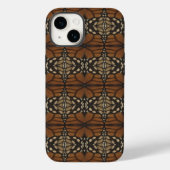 Monboogvlinder die dicht gaat Herhaal Patroon Case-Mate iPhone Case (Achterkant)